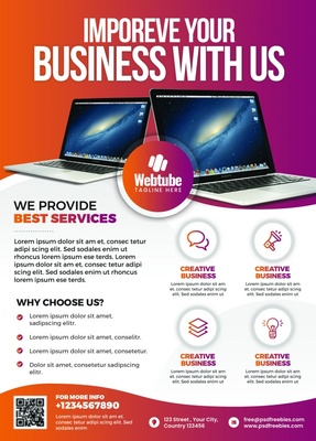 软件开发服务咨询传单设计指南